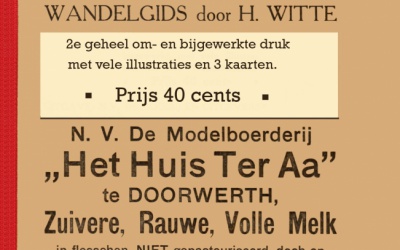 Wandelgids van H. WITTE uit 1909 nog verkrijgbaar